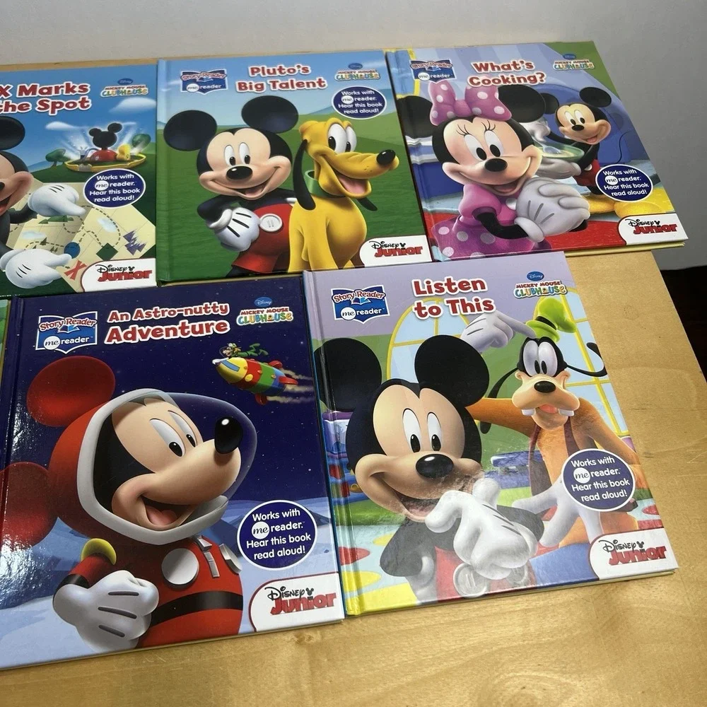 Story Reader Disney Mickey Mouse Clubhouse Lot of 7 Me Reader Hardcover Books